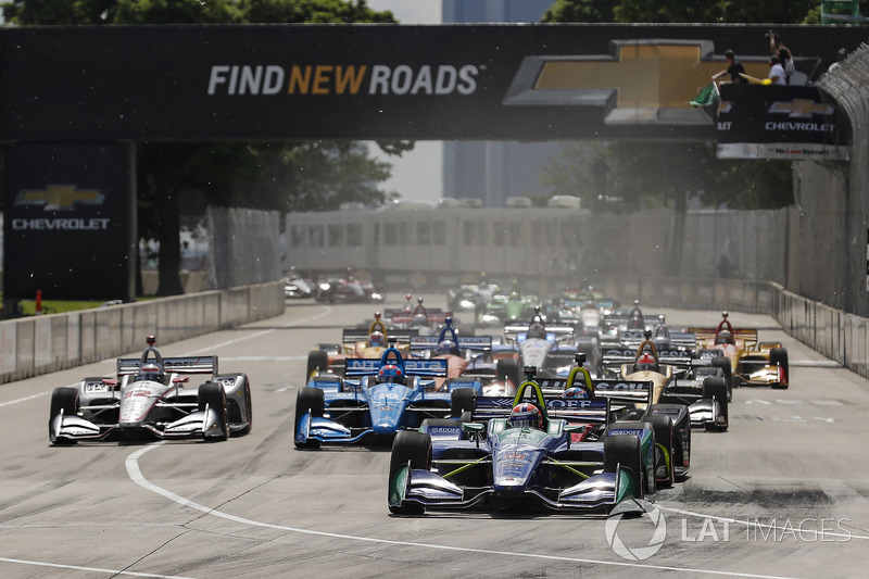 Alexander Rossi, Andretti Autosport Honda líder al inicio