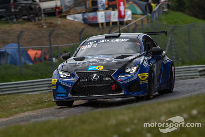 #42 Ring Racing with Novel Lexus RCF: Kota Sasaki, Yoshimoto Hiroki, Dominik Farnbacher, Mario Farnbacher