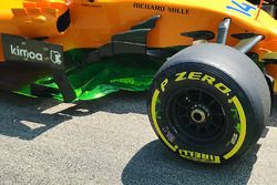 Fernando Alonso, McLaren MCL33 et de la peinture flo-vis