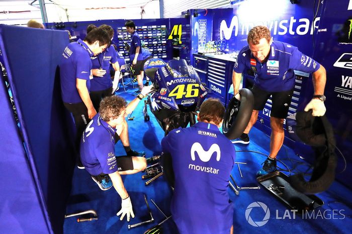 Garage of Valentino Rossi, Yamaha Factory Racing