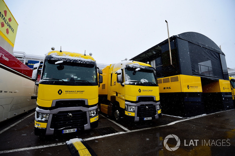 Truk Renault Sport F1 Team