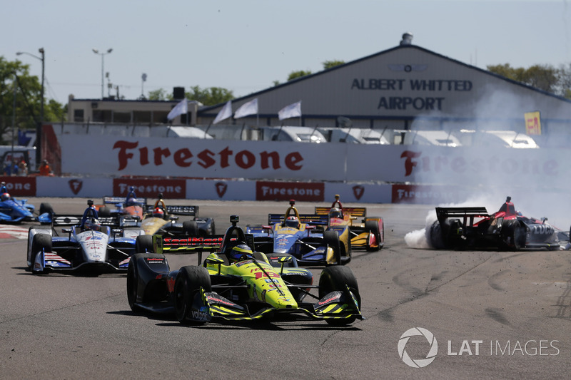 Sébastien Bourdais, Dale Coyne Racing with Vasser-Sullivan Honda, Robert Wickens, Schmidt Peterson M