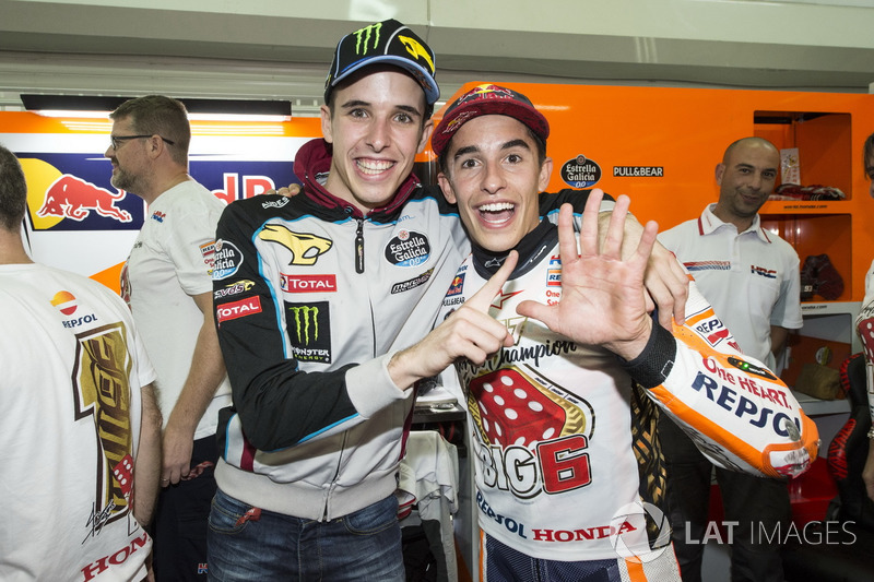 World champion Marc Marquez, Repsol Honda Team with Alex Marquez, Marc VDS