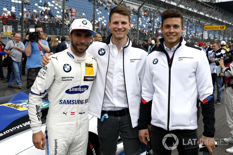 Philipp Eng, BMW Team RBM, Nico Menzel, Mikkel Jensen, BMW Motorsport Juniors