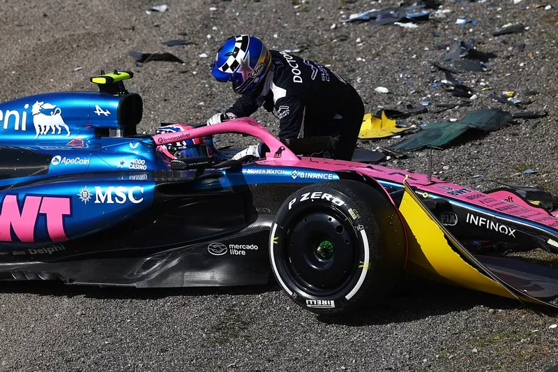 Jack Doohan y su choque con el Alpine