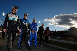 Brad Keselowski, Roush Fenway Keselowski Racing Ford, Ryan Preece, Roush Fenway Keselowski Racing Ford, Chris Buescher, Roush Fenway Keselowski Racing Ford, Cole Custer, Haas Factory Team Ford