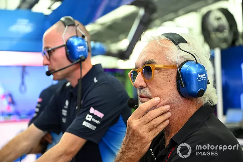 Flavio Briatore, conseiller exécutif d'Alpine F1