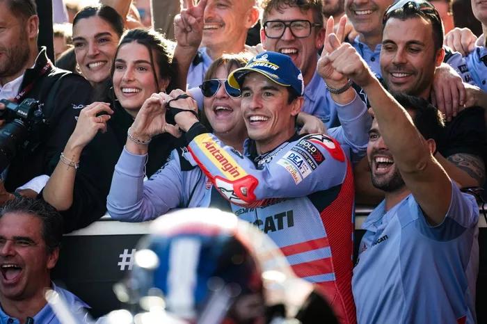 Marc Marquez, Gresini Racing, Nadia Padovani, Gresini Racing