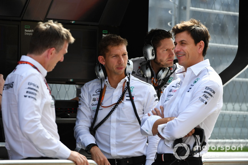 James <b>Allison</b>, Director Técnico de Mercedes AMG F1, Matt Deane ...