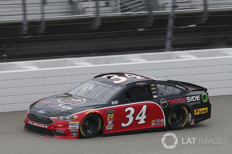 29. Michael McDowell, Front Row Motorsports, Ford Fusion Dockside Logistics