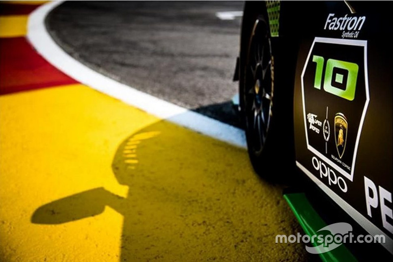 Lamborghini Huracán Super Trofeo Evo 10th Edition, dettaglio