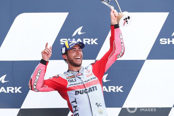 Podio: ganador de la carrera Enea Bastianini, Gresini Racing