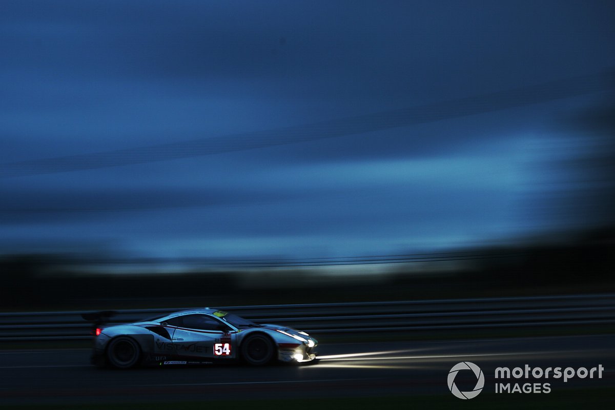 #54 AF Corse Ferrari 488 GTE EVO LMGTE Am, Thomas Flohr, Giancarlo Fisichella, Francesco Castellacci 