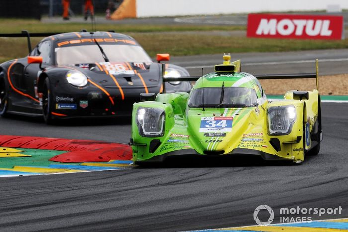 #34 Inter Europol Competition Oreca 07 - Gibson LMP2,  Jakub Śmiechowski, Renger Van dez Zande, Alex Brundle