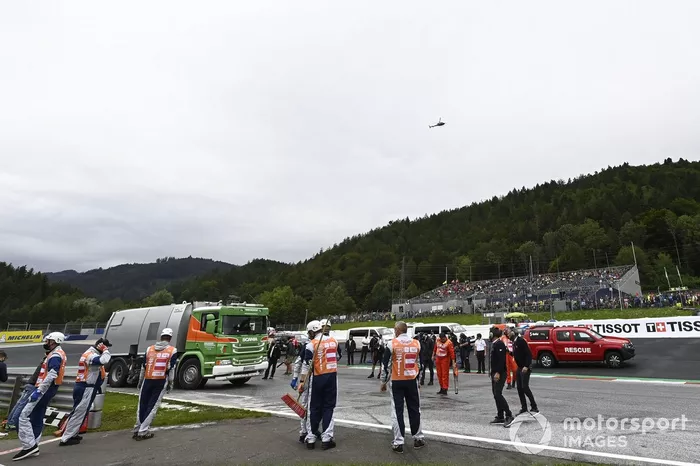 Incendio de las motos de Dani Pedrosa y Lorenzo Savadori