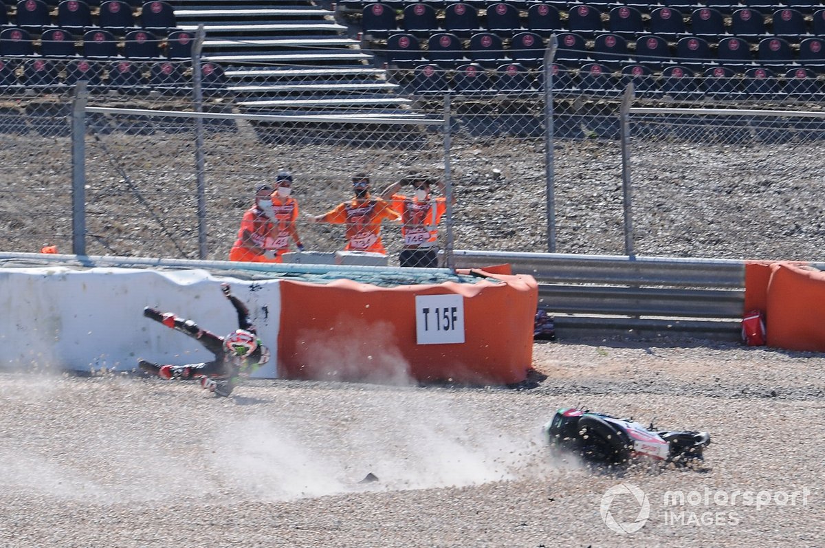 Secuencia de la caída de Jonathan Rea, Kawasaki Racing Team WorldSBK
