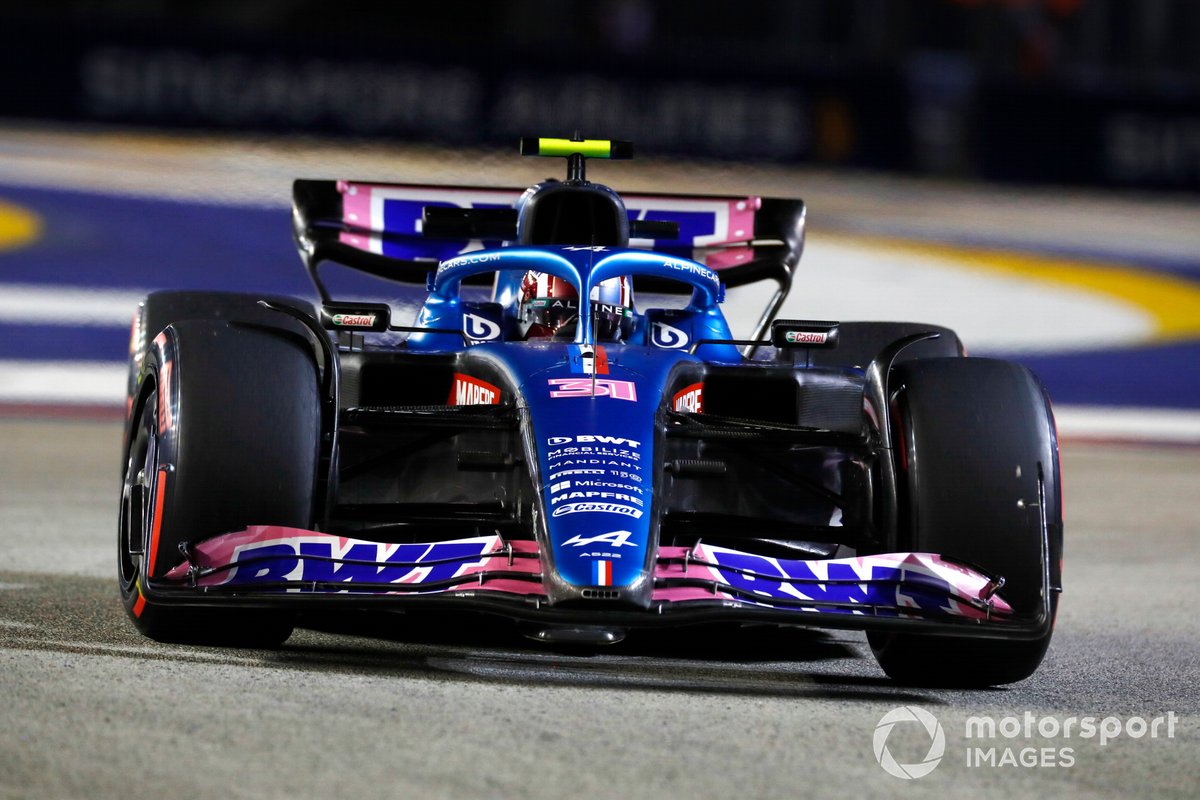 Esteban Ocon, Alpine: 5 puan