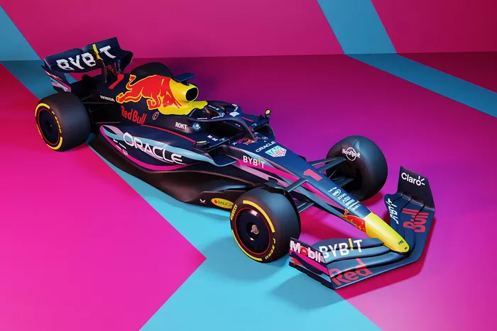 Livrée spéciale de la Red Bull RB19 pour le GP de Miami