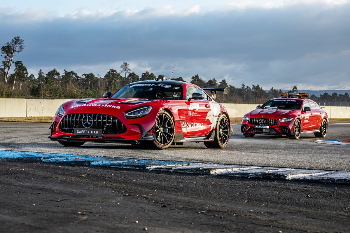 Mercedes-AMG GT Black Series F1 Safety Car, Mercedes-AMG GT 63 S 4MATIC+ F1 Medical Car