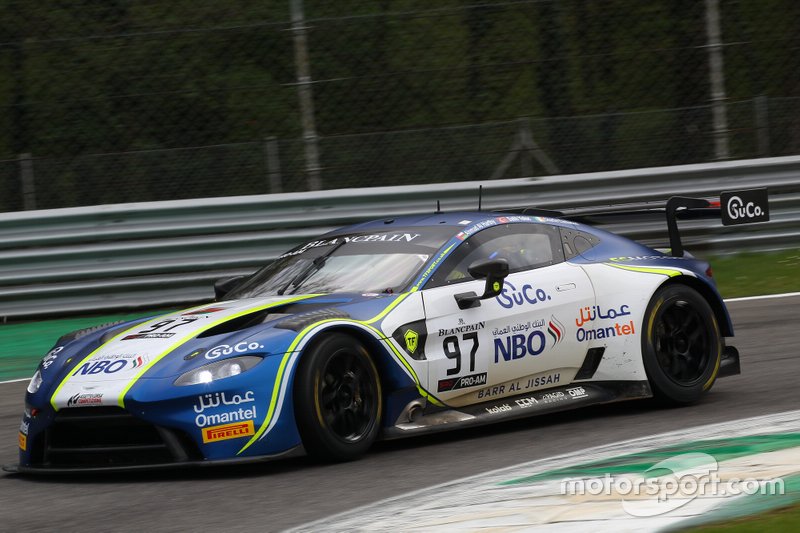 #97 Oman Racing with TF Sport Aston Martin Vantage AMR GT3: Salih Yoluc, Ahmad Al Harthy, Charlie Eastwood