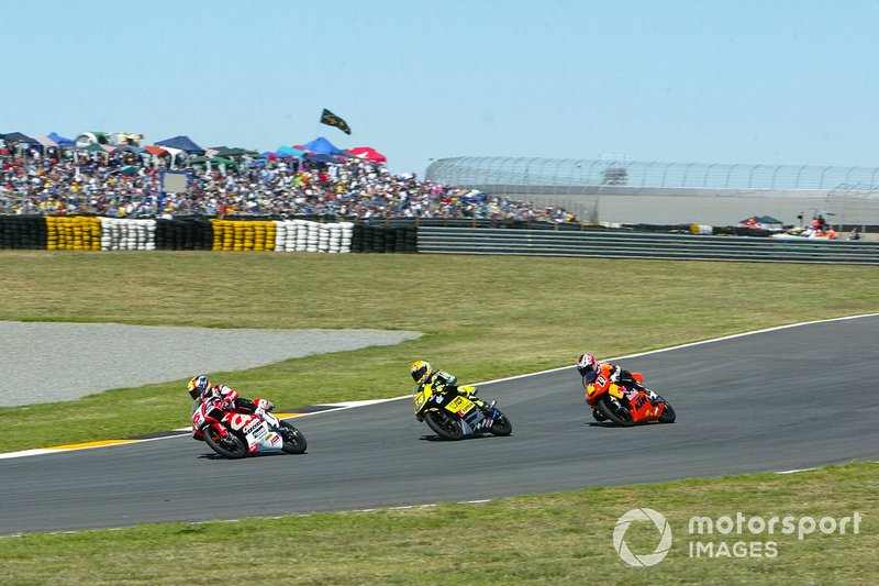 Roberto Locatelli, Andrea Dovizioso et Casey Stoner
