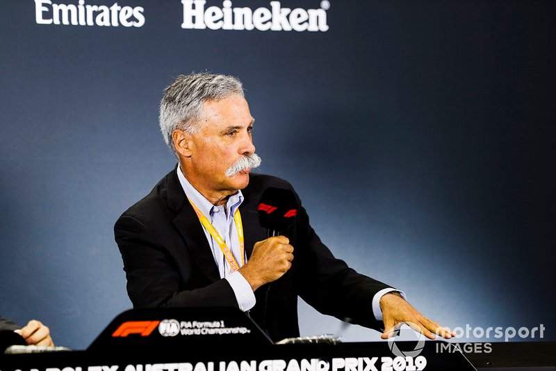 Chase Carey, PDG de la F1