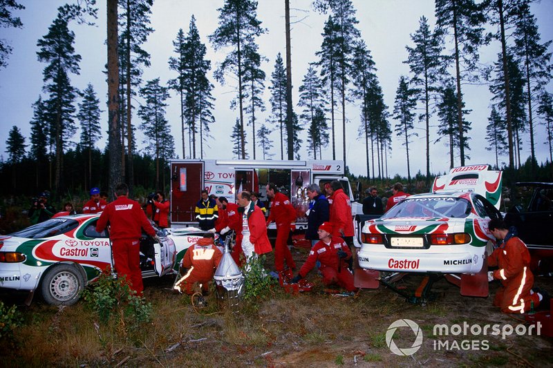 Juha Kankkunen, Denis Giraudet, Toyota Celica Turbo 4WD