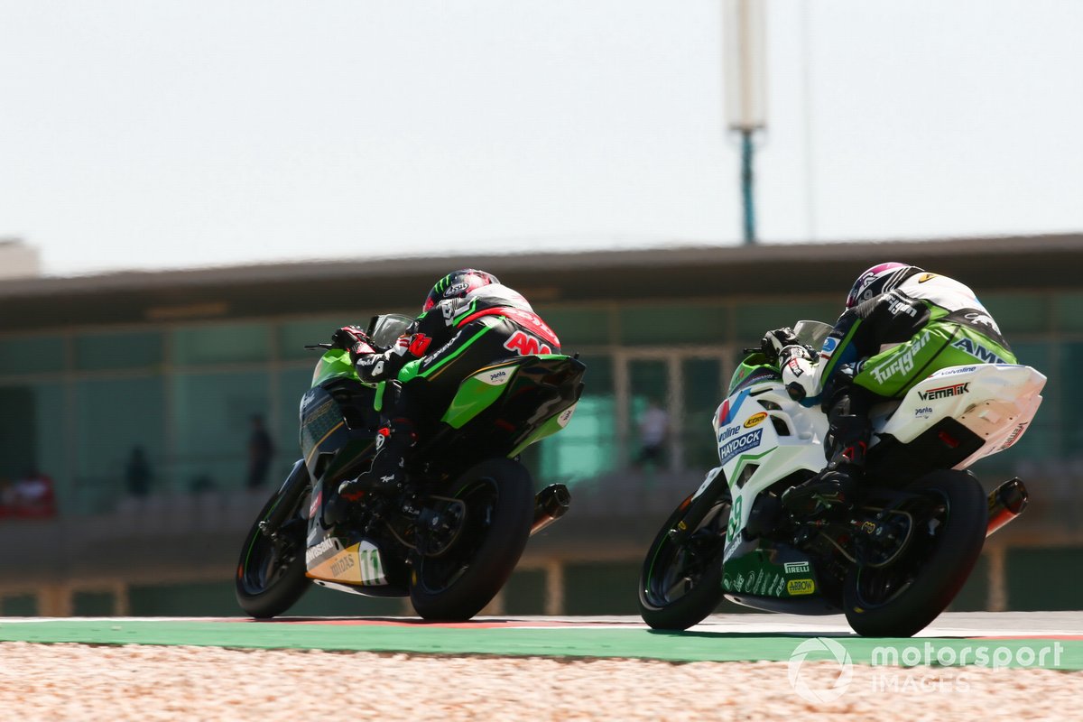 Ana Carrasco, Kawasaki Provec WorldSSP300, Tom Booth-Amos, RT Motorsports by SKM - Kawasaki