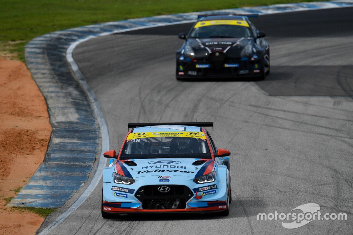 Michael Lewis, Mason Filippi, Bryan Herta Autosport, Hyundai Veloster N TCR