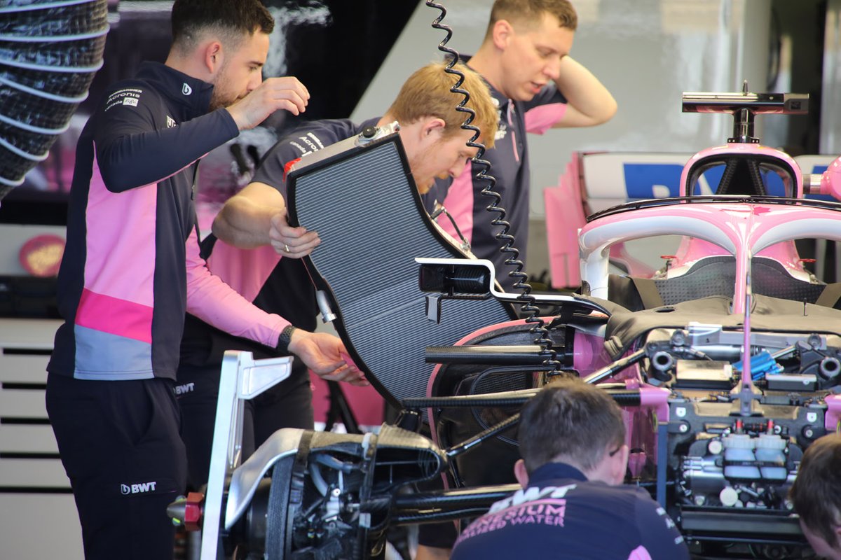 Dettaglio Tecnico della Racing Point RP20