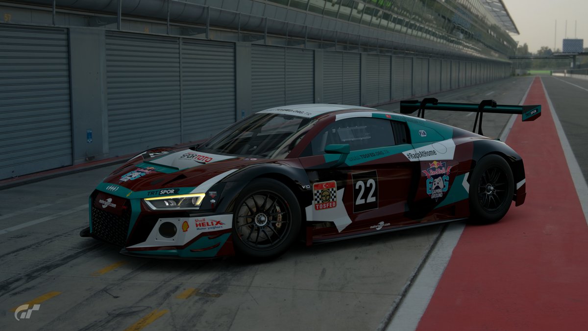 TOSFED Dijital Pist Şampiyonası, 2. ayak, Audi R8 LMS Gr.3 livery