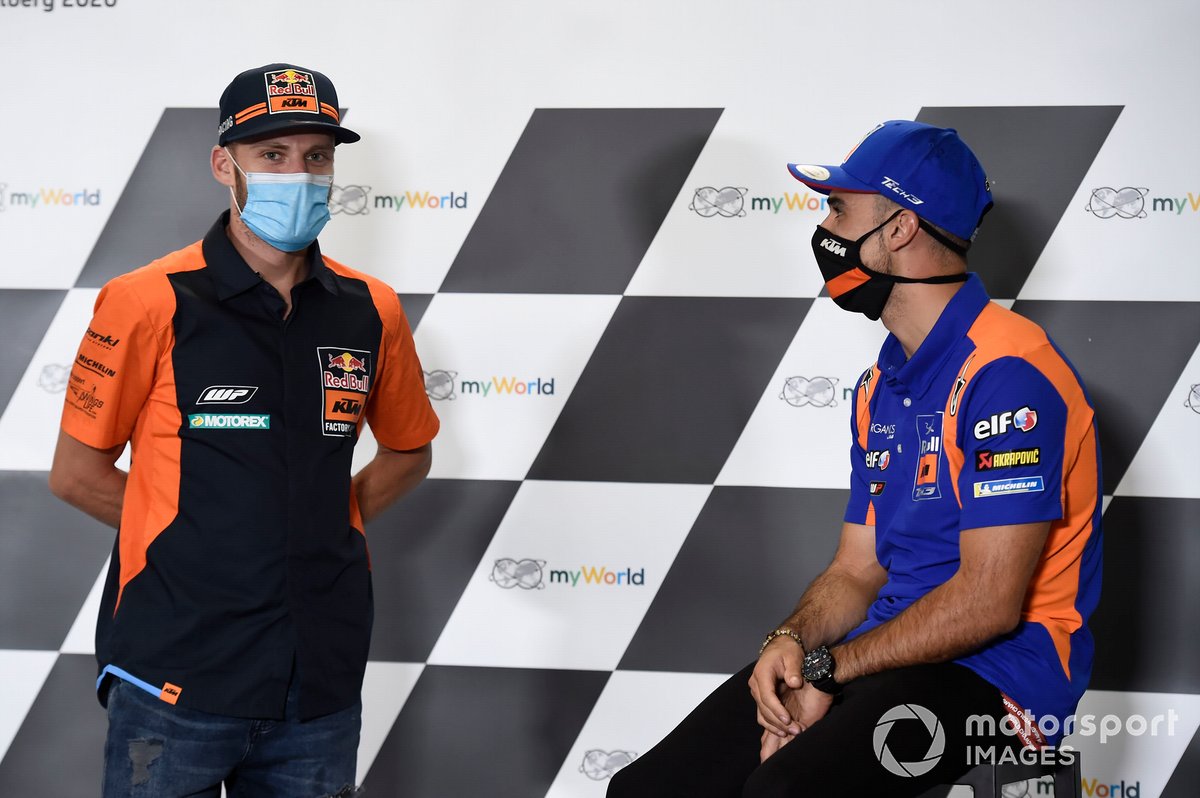 Miguel Oliveira, Red Bull KTM Tech 3, Brad Binder, Red Bull KTM Factory Racing