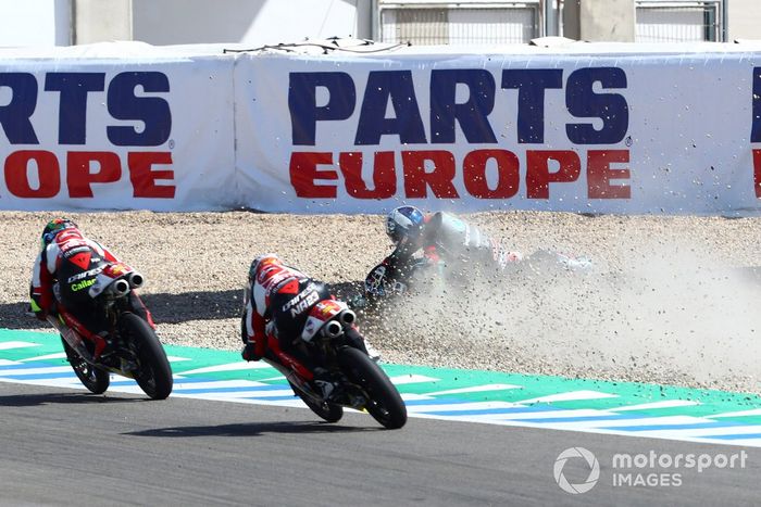 Accidente de John McPhee, SIC Racing Team