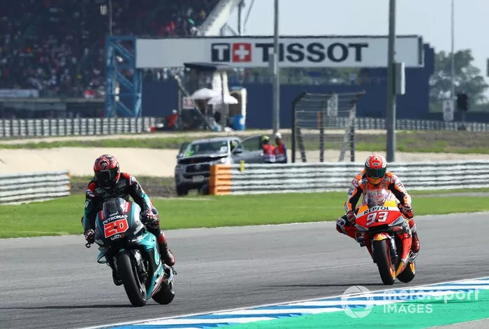 Fabio Quartararo, Petronas Yamaha SRT, Marc Marquez, Repsol Honda Team