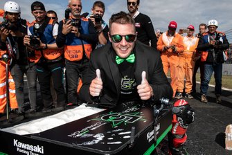 Jonathan Rea, Kawasaki Racing Team celebrates his 5th world title