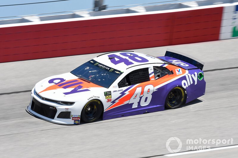 Jimmie Johnson, Hendrick Motorsports, Chevrolet Camaro Ally Throwback