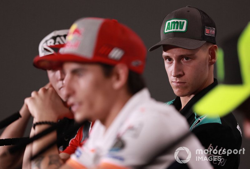 Marc Marquez, Repsol Honda Team, Fabio Quartararo, Petronas Yamaha SRT