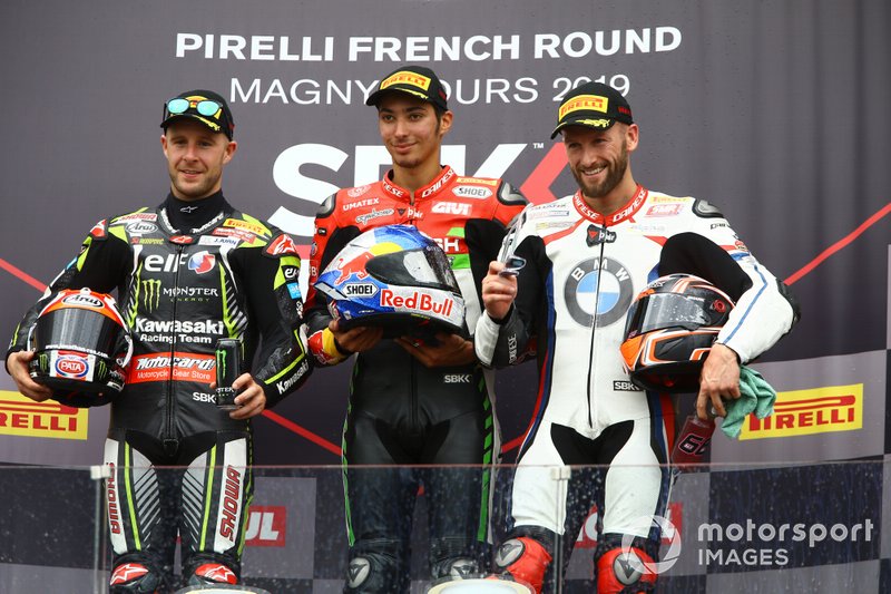 Jonathan Rea, Kawasaki Racing Team, Toprak Razgatlioglu, Turkish Puccetti Racing, Tom Sykes, BMW Motorrad WorldSBK Team