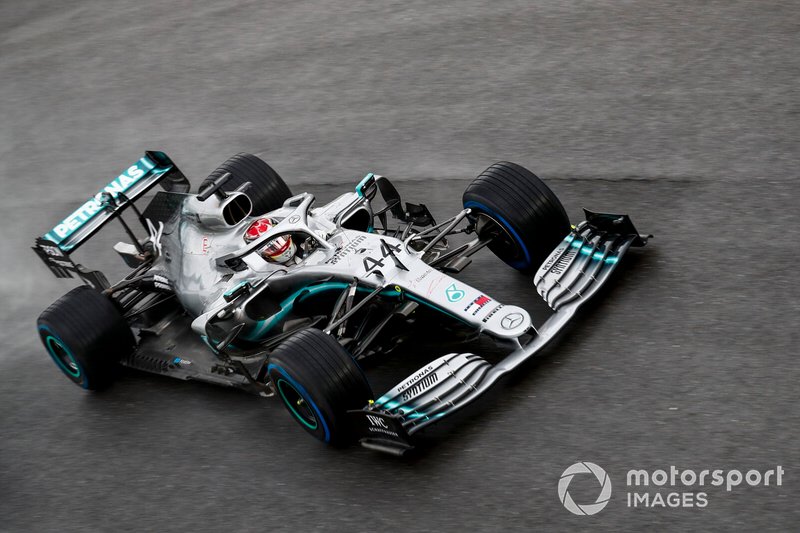 2 - Lewis Hamilton, Mercedes AMG F1 W10 - 1'19.346