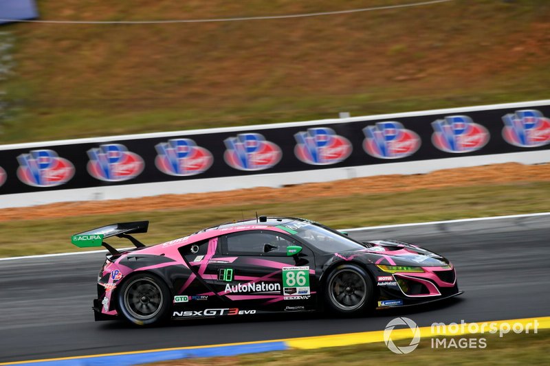 #86 Meyer Shank Racing w/ Curb-Agajanian Acura NSX GT3, GTD: Mario Farnbacher, Trent Hindman, Justin Marks