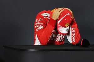 Sebastian Vettel, Ferrari in Press Conference 