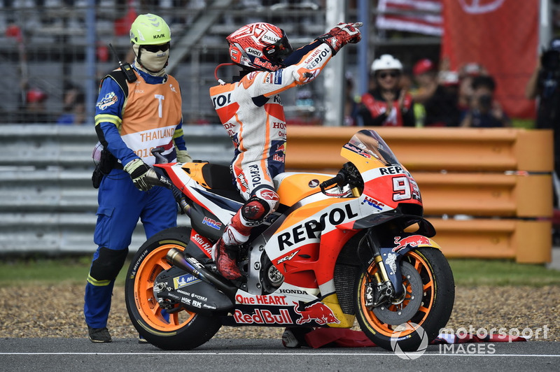 Ganador de la carrera Marc Marquez, Repsol Honda Team