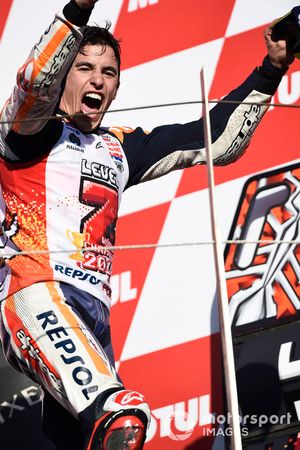 Podium: race winner Marc Marquez, Repsol Honda Team