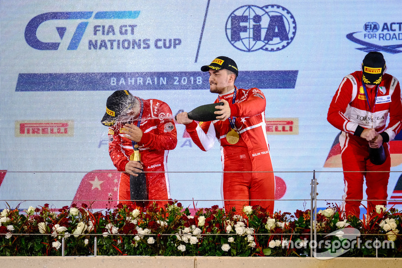 Podium: #34 Turkey, Ram Racing Mercedes - AMG GT3: Salih Yoluc, Ayhancan Guven