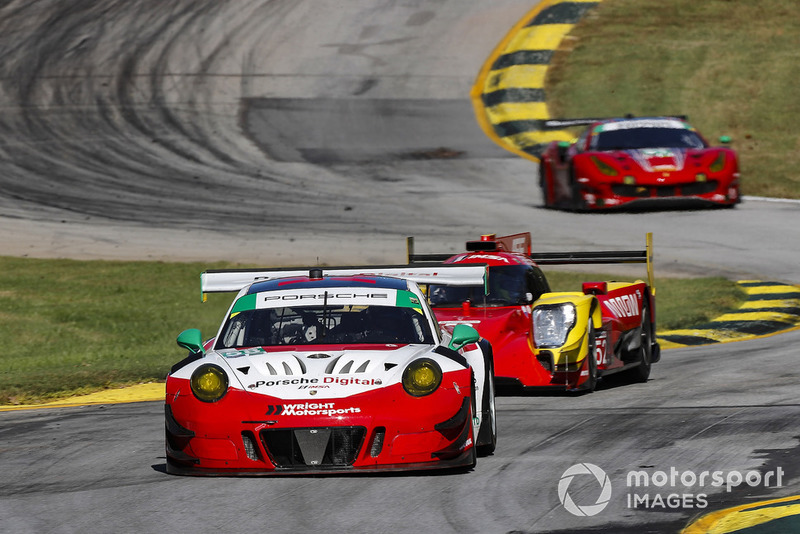#58 Wright Motorsports Porsche 911 GT3 R, GTD: Patrick Long, Christina Nielsen, Robert Renauer