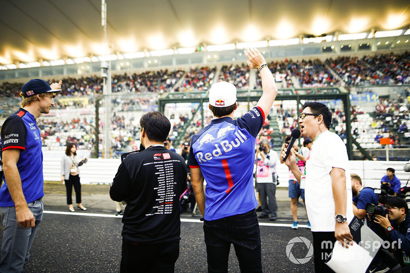 Brendon Hartley, Scuderia Toro Rosso, and Pierre Gasly, Scuderia Toro Rosso