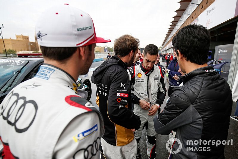 Sébastien Buemi, Nissan e.Dams, Jean-Eric Vergne, DS TECHEETAH, Lucas Di Grassi, Audi Sport ABT Schaeffler, Daniel Abt, Audi Sport ABT Schaeffler