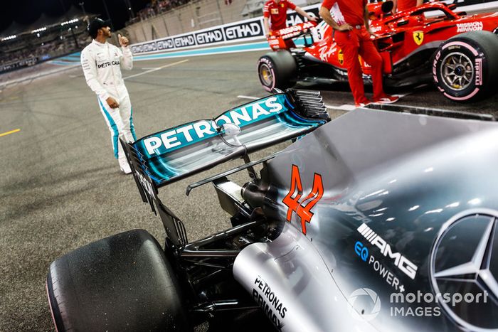 Pole man Lewis Hamilton, Mercedes AMG F1