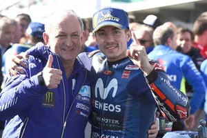 Le vainqueur Maverick Viñales, Yamaha Factory Racing, Ramon Forcada, Yamaha Factory Racing