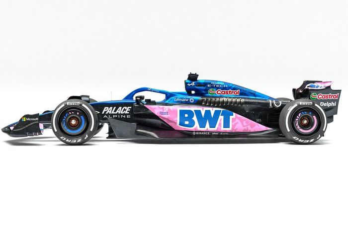 Alpine A523, librea del GP de Las Vegas